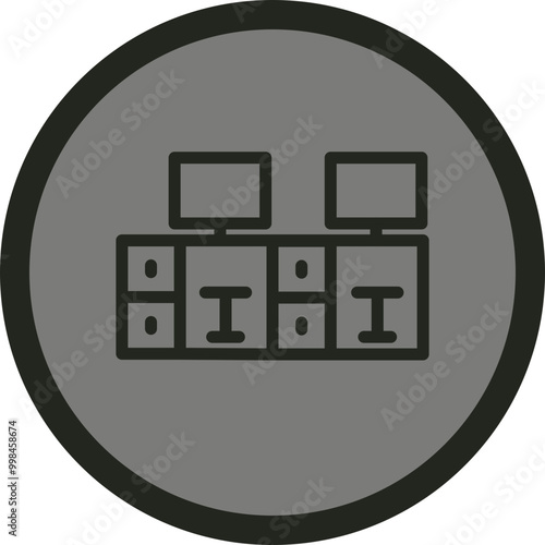 Workstations Icon Design