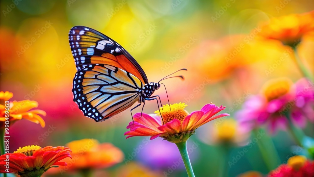 Beautiful butterfly perched delicately on a colorful flower, butterfly, flower, nature, wildlife, insect, vibrant, beauty Beautiful butterfly perched delicately on a colorful flower, butterfly, flower, nature, wildlife, insect, vibrant, beauty