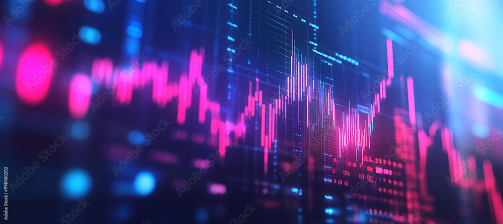 Abstract stock chart Abstract stock chart