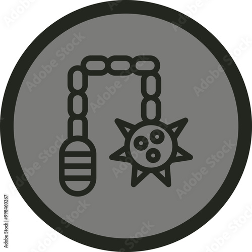 Flail Icon Design