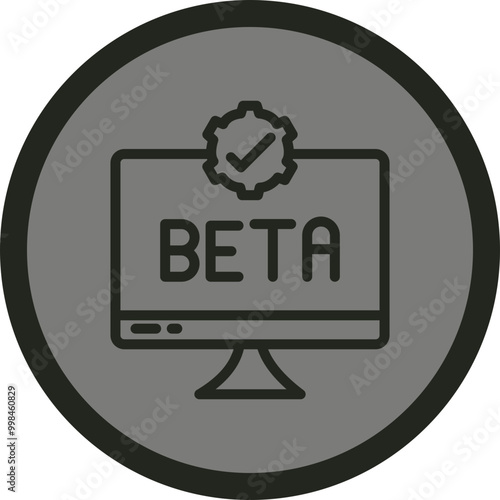 Beta Icon Design