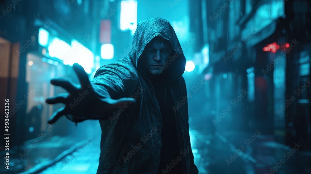 Mystery Person in the Middle of an Empty City Mystery Person in the Middle of an Empty City