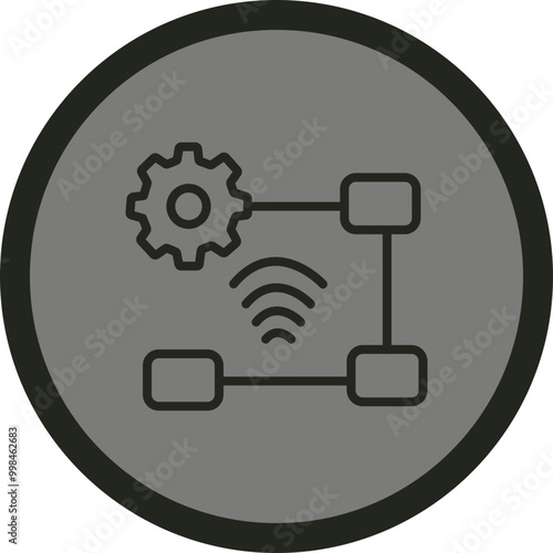 Workflow Icon Design photo