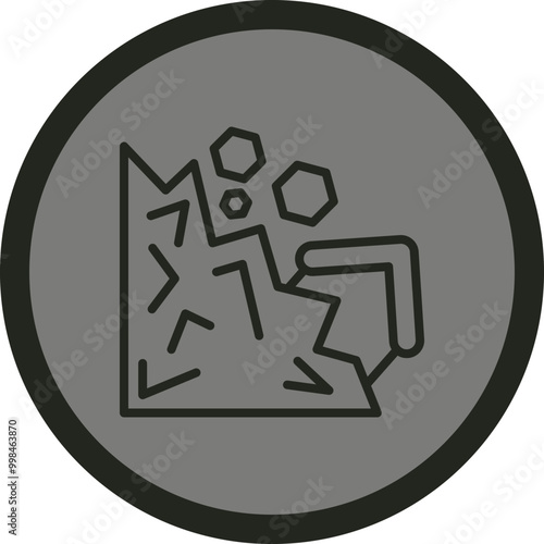 Landslide Icon Design