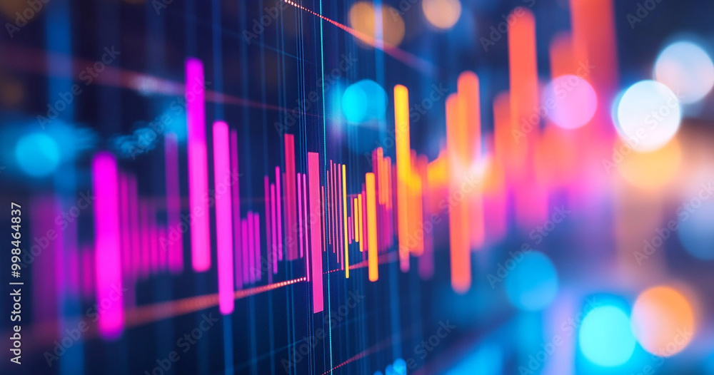 Abstract stock chart Abstract stock chart