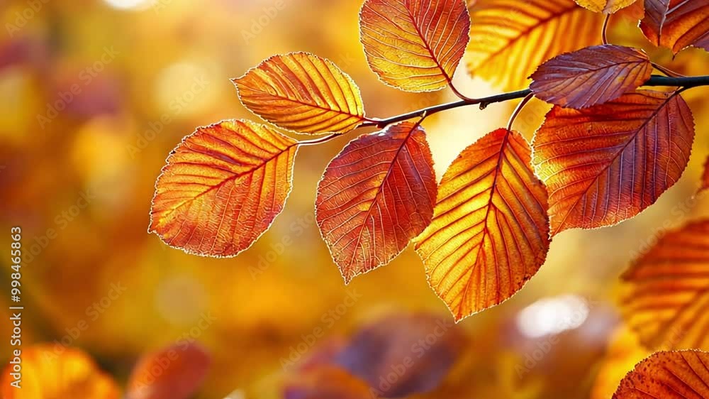 Autumn Leaves in the Sunlight Autumn Leaves in the Sunlight
