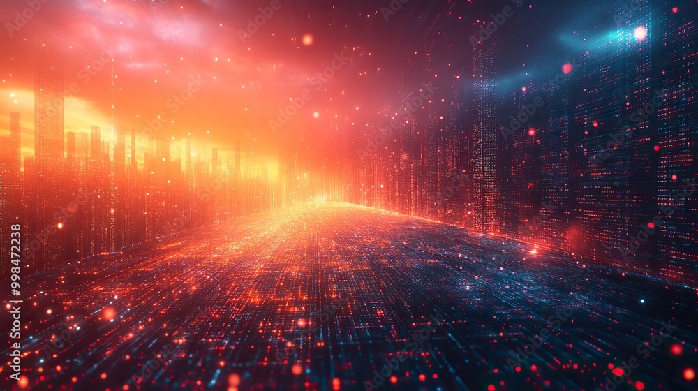 The modern abstract futuristic technology background showcases complexity and data flow, reflecting the digital age's advancements. The modern abstract futuristic technology background showcases complexity and data flow, reflecting the digital age's advancements.