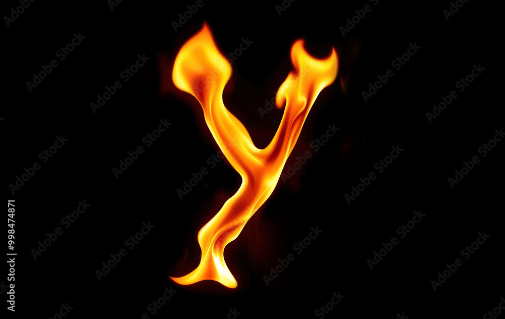 uppercase letter Y in fire flames on black background hot alphabet fiery letters burning text design elements uppercase letter Y in fire flames on black background hot alphabet fiery letters burning text design elements