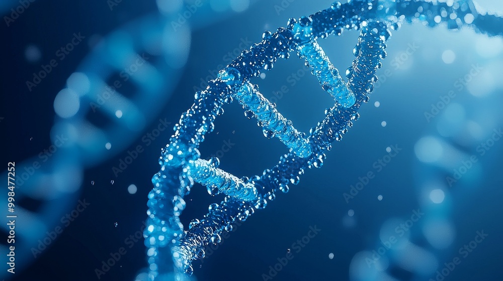 Blue molecules connected in a molecular structure, representing science, chemistry, and innovation. Blue molecules connected in a molecular structure, representing science, chemistry, and innovation.