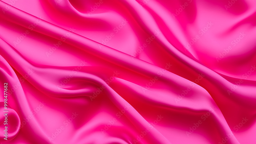 Fototapeta premium pink silk background