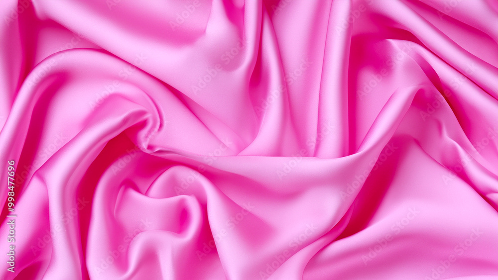 Fototapeta premium pink silk background