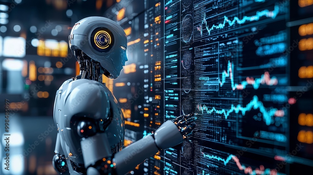Decentralized markets run by crypto AI, holographic panels showing investments opportunities in crypto blockchains Decentralized markets run by crypto AI, holographic panels showing investments opportunities in crypto blockchains