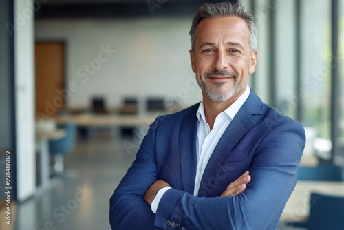 portrait of a smiling professional businessman