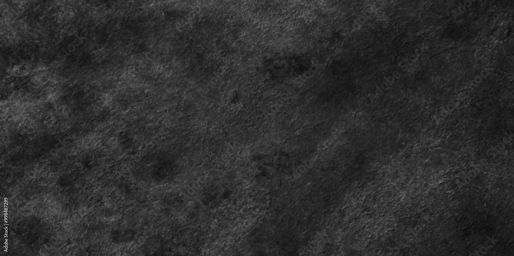 Obraz premium Abstract Dark black stone wall grunge backdrop smooth texture background. monochrome slate grunge concrete wall black backdrop vintage marbled textured border background. 