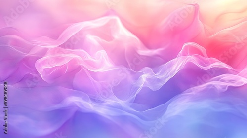 Wave (mountain) abstract background in pink and purple