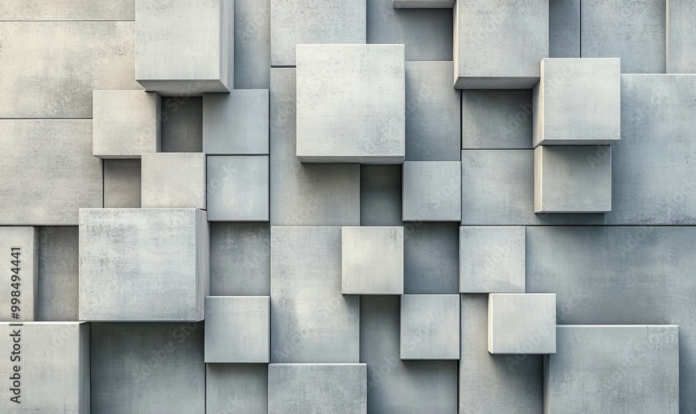 The background consists of a series of randomly arranged concrete cubes. There is nobody around and none of the shapes are geometric or polygonal. The background consists of a series of randomly arranged concrete cubes. There is nobody around and none of the shapes are geometric or polygonal.