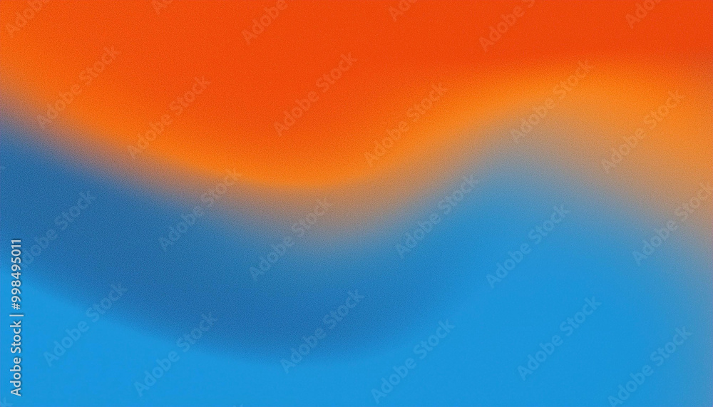 Abstract Blue and Orange Gradient Background Abstract Blue and Orange Gradient Background