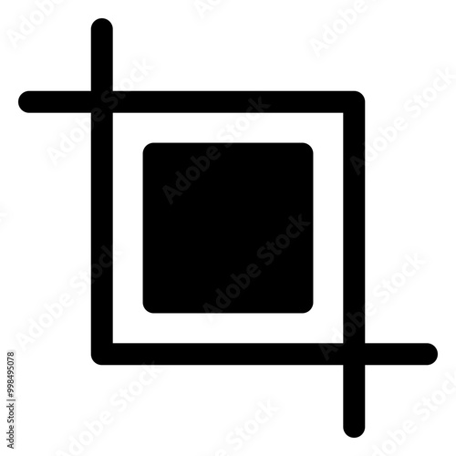 image crop icon
