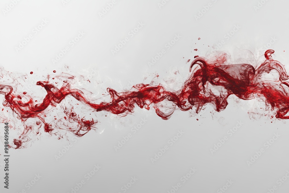 High-quality 8K wallpaper with red and black pure smoke background High-quality 8K wallpaper with red and black pure smoke background