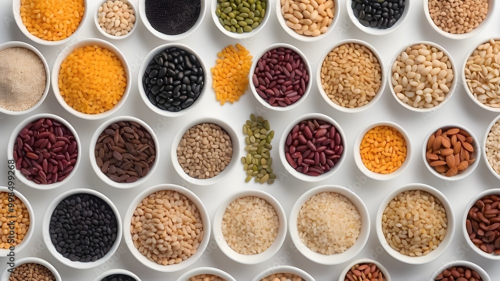 uncooked grain uncooked grain