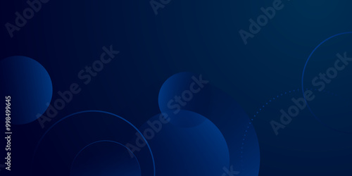 Modern dark blue gradient abstract background in blue background. Colorful geometric background. Fluid shapes composition. Modern vibrant imac color. Vector illustration with corporate and business.