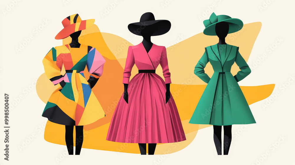 A fashion designer using AI to predict style trends and create designs accordingly, AI trend prediction, fashion innovation A fashion designer using AI to predict style trends and create designs accordingly, AI trend prediction, fashion innovation