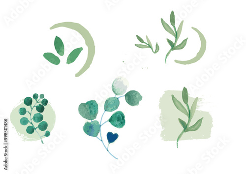 illustration logo vegetation