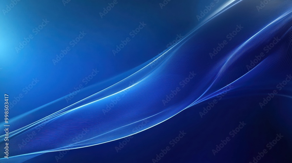 A blue abstract background featuring soft, flowing wavy lines creating a smooth and dynamic visual effect. A blue abstract background featuring soft, flowing wavy lines creating a smooth and dynamic visual effect.