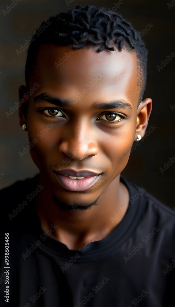 portrait of an attractive Ghana young man portrait of an attractive Ghana young man