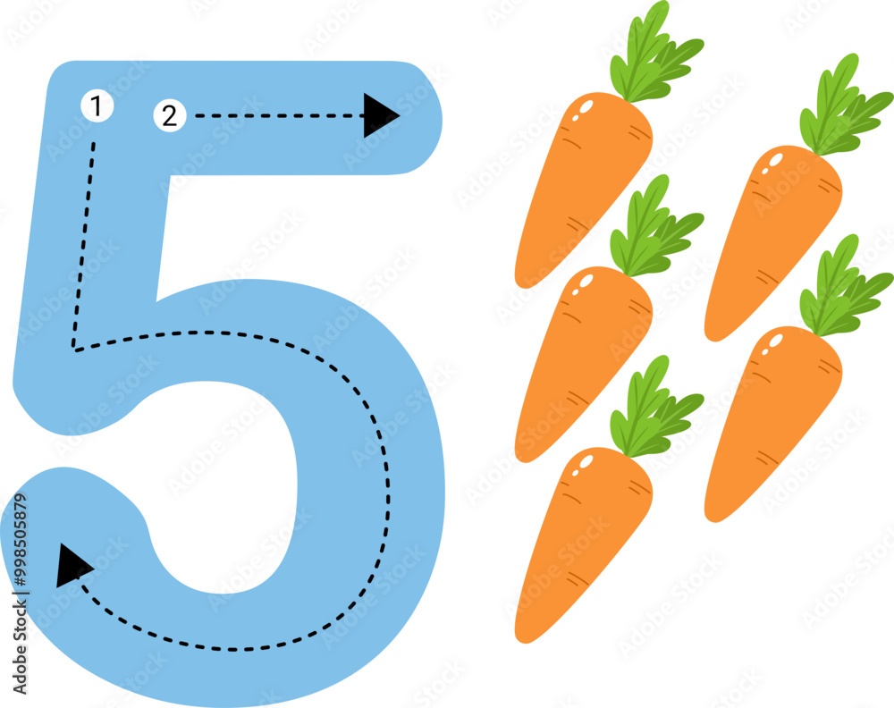 Tracing number. Mathematic clipart. Tracing number. Mathematic clipart.
