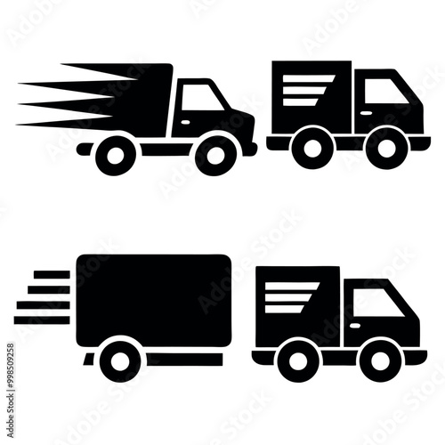  Delivery track icon vector illustration.