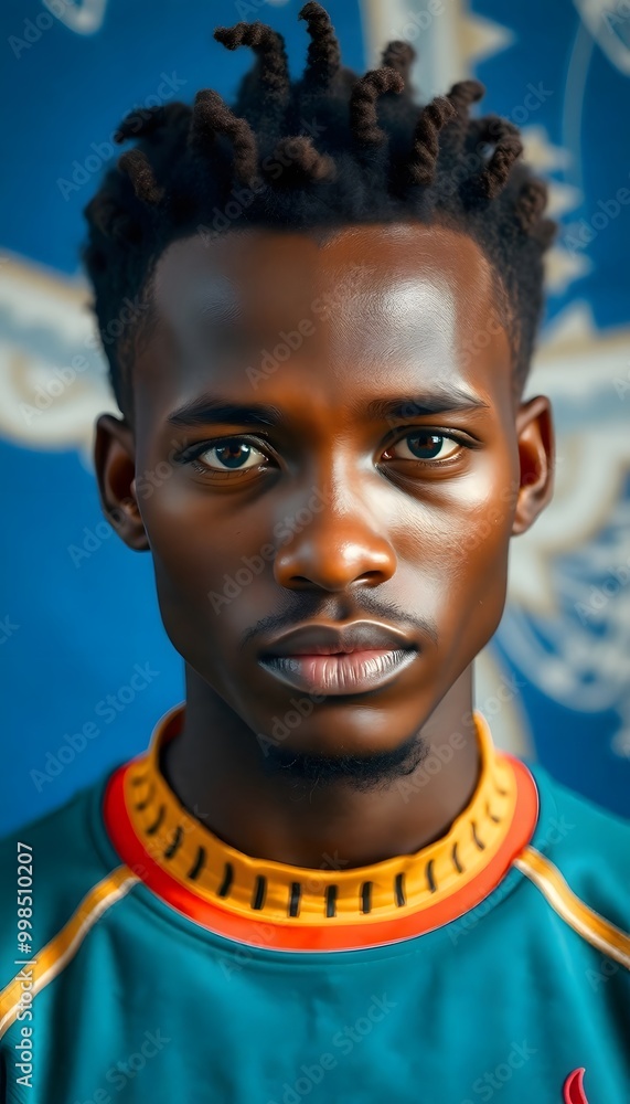 portrait of an attractive Namibian young man portrait of an attractive Namibian young man