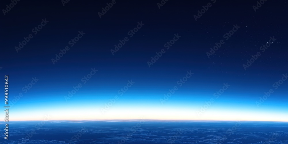 Breathtaking Blue Horizon Over Calm Waters – Perfect Ocean Sunset and Sunrise Scene Breathtaking Blue Horizon Over Calm Waters – Perfect Ocean Sunset and Sunrise Scene
