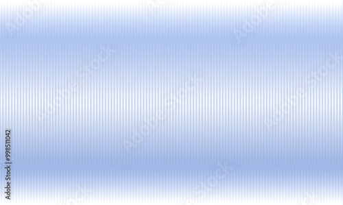 Vector ribbed glass texture background. Blue ribbed glass. Mesh gradient. acrylic ribbed bath surface. Reeded glass background semitransparent overlay. Bath wall window