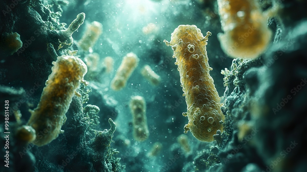 Microscopic World: Bacteria in Focus Microscopic World: Bacteria in Focus