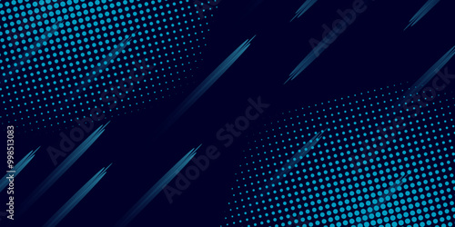Modern dark blue gradient abstract background in blue background. Colorful geometric background. Fluid shapes composition. Modern vibrant imac color. Vector illustration with corporate and business.