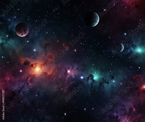 space futuristic background