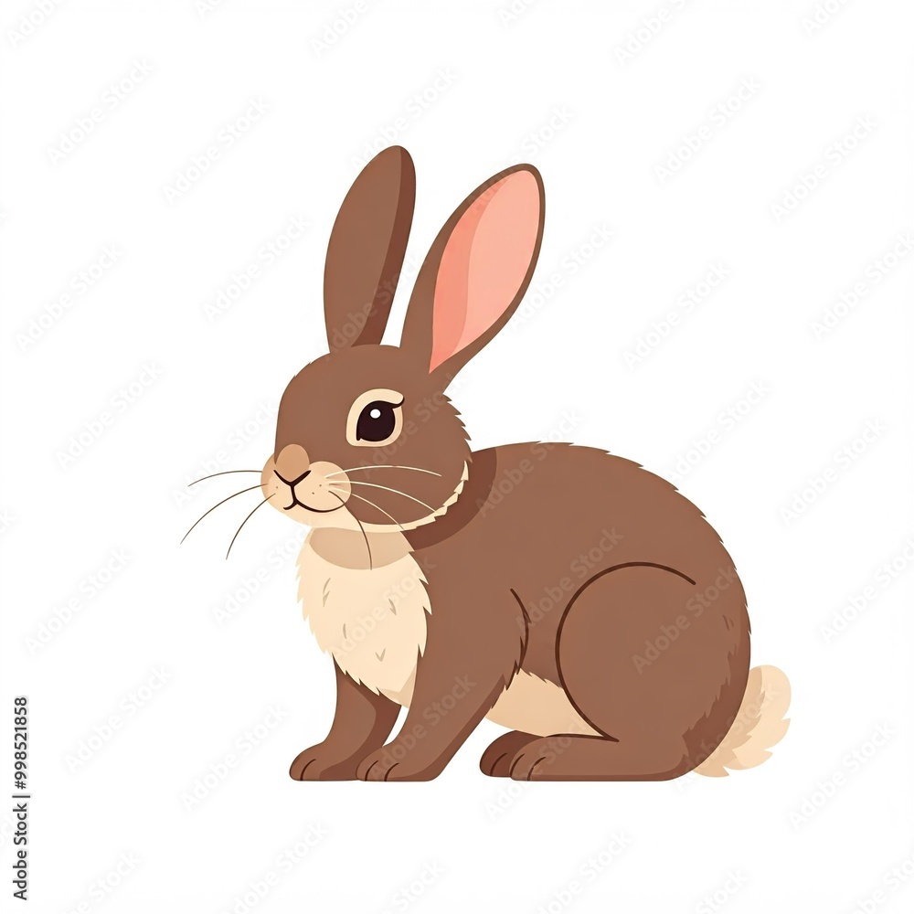 Brown rabbit. Brown rabbit.