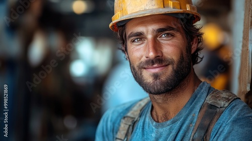 Portrait of a construction worker