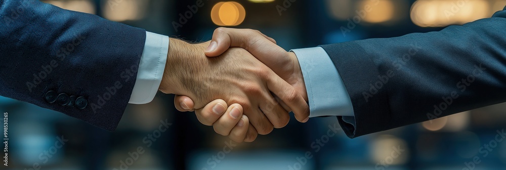 Business Executives Handshake Agreement Business Executives Handshake Agreement