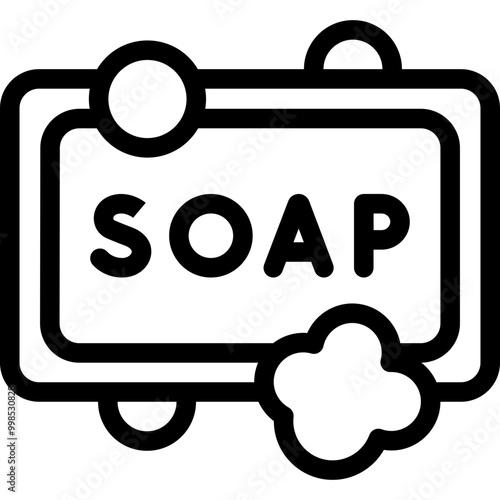 Vector Icon Soap, Wash, Miscellaneous, Laundry, Washing