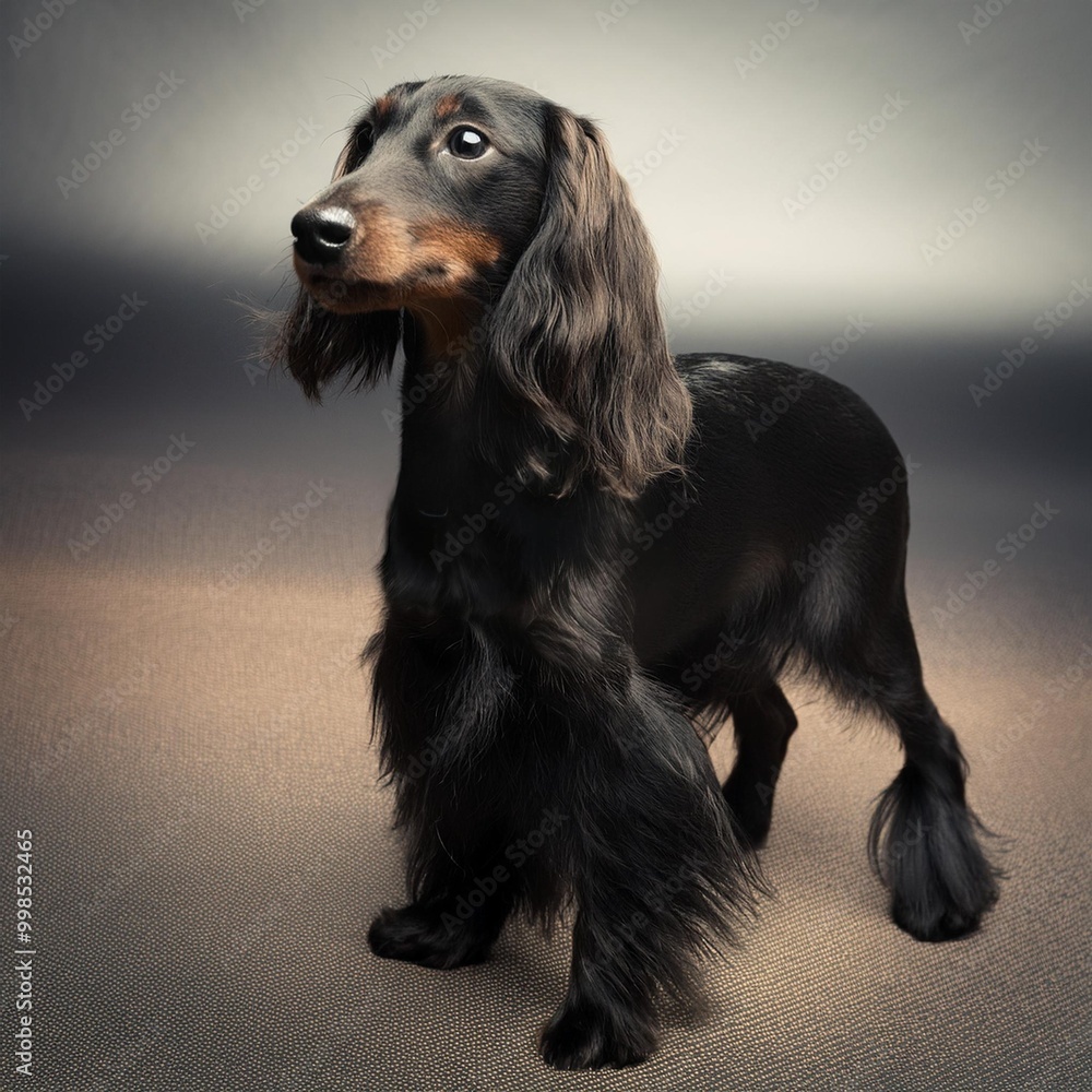 Dachshund dog, AI generated Dachshund dog, AI generated