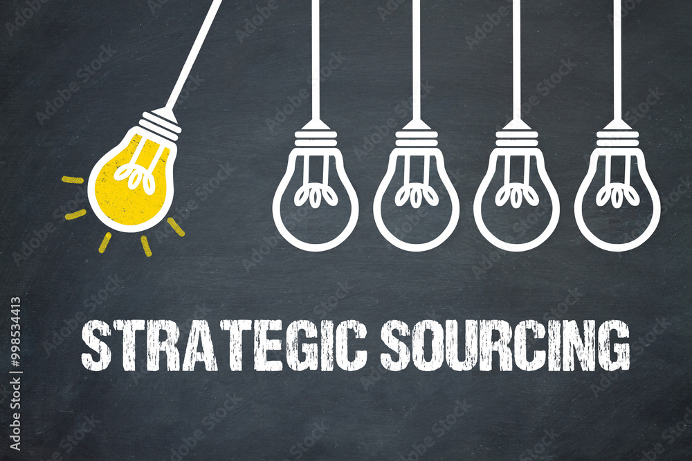 Fototapeta premium Strategic sourcing