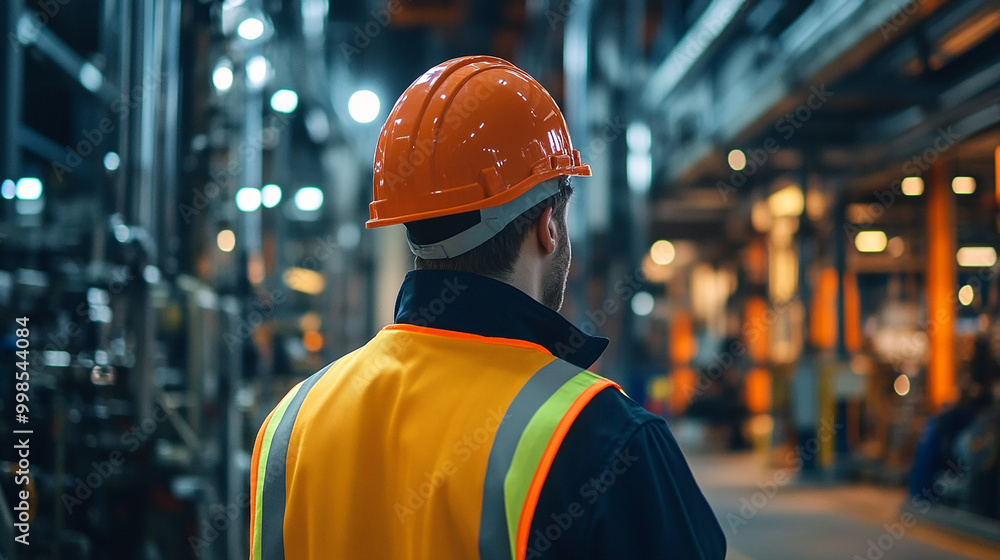 Work safety concept. regulations and standard in industry Work safety concept. regulations and standard in industry
