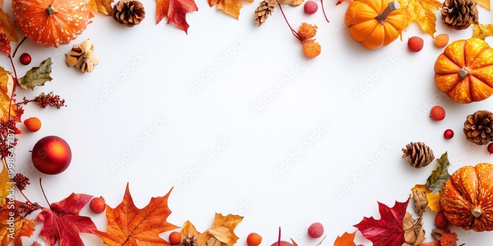 Autumn winter halloween thanksgiving background frame Autumn winter halloween thanksgiving background frame