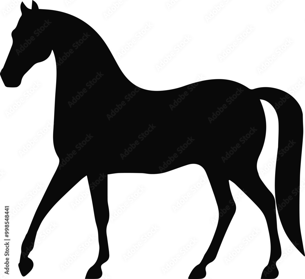 Fototapeta premium A horse sign vector image
