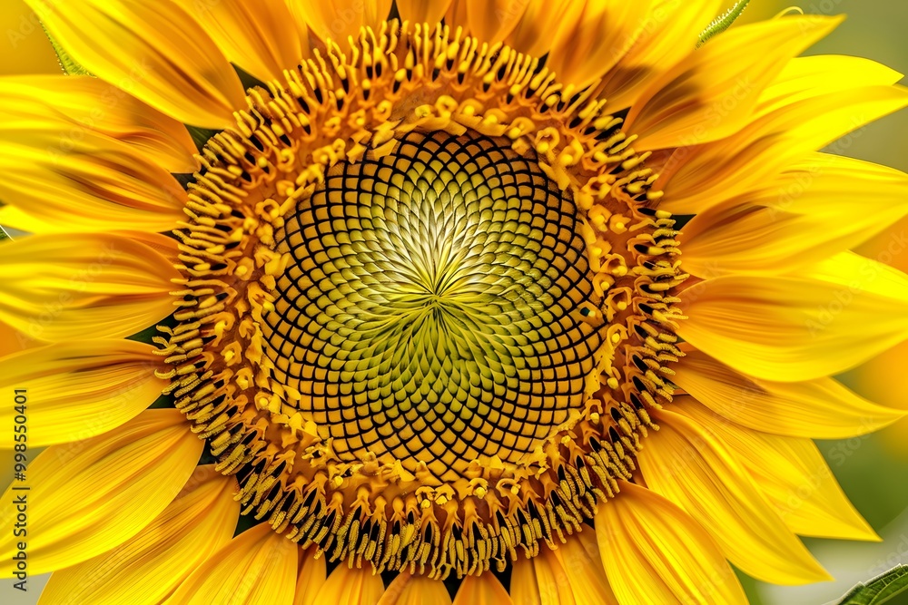 Close-up of a Sunflower Close-up of a Sunflower