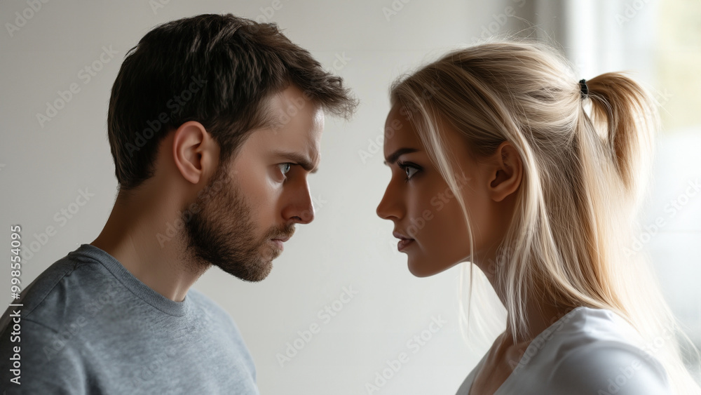 Fierce Confrontation Between Man and Woman 02 Fierce Confrontation Between Man and Woman 02