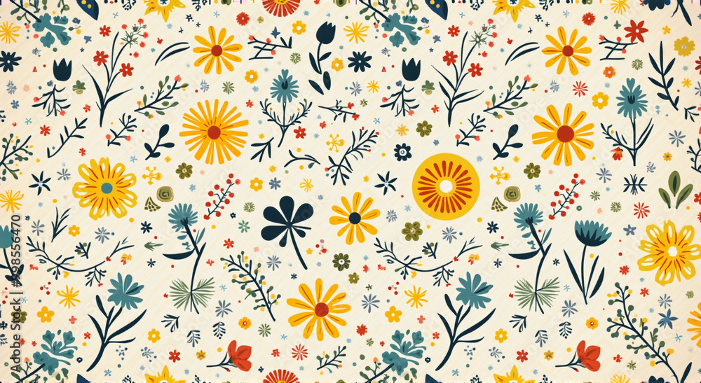 seamless floral pattern seamless floral pattern