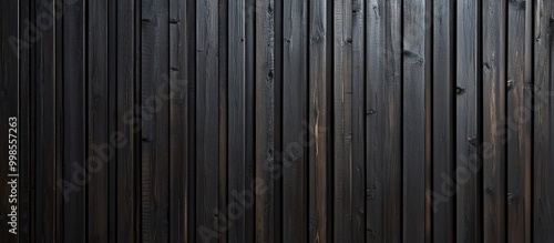 Dark Wooden Plank Background